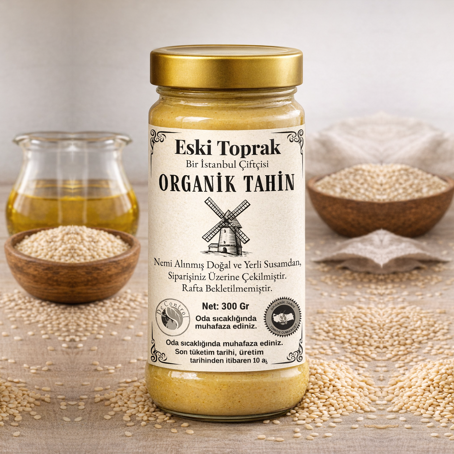 Organik Tahin (300 Gr)